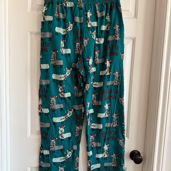 Lazy One Llama Holiday Pajama Pant - unisex size XL - EUC - Picture 7 of 10
